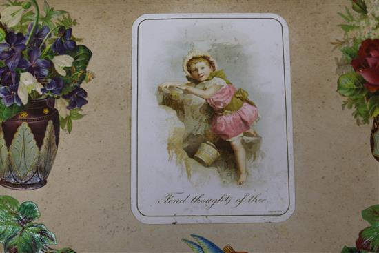 A Victorian scrap album